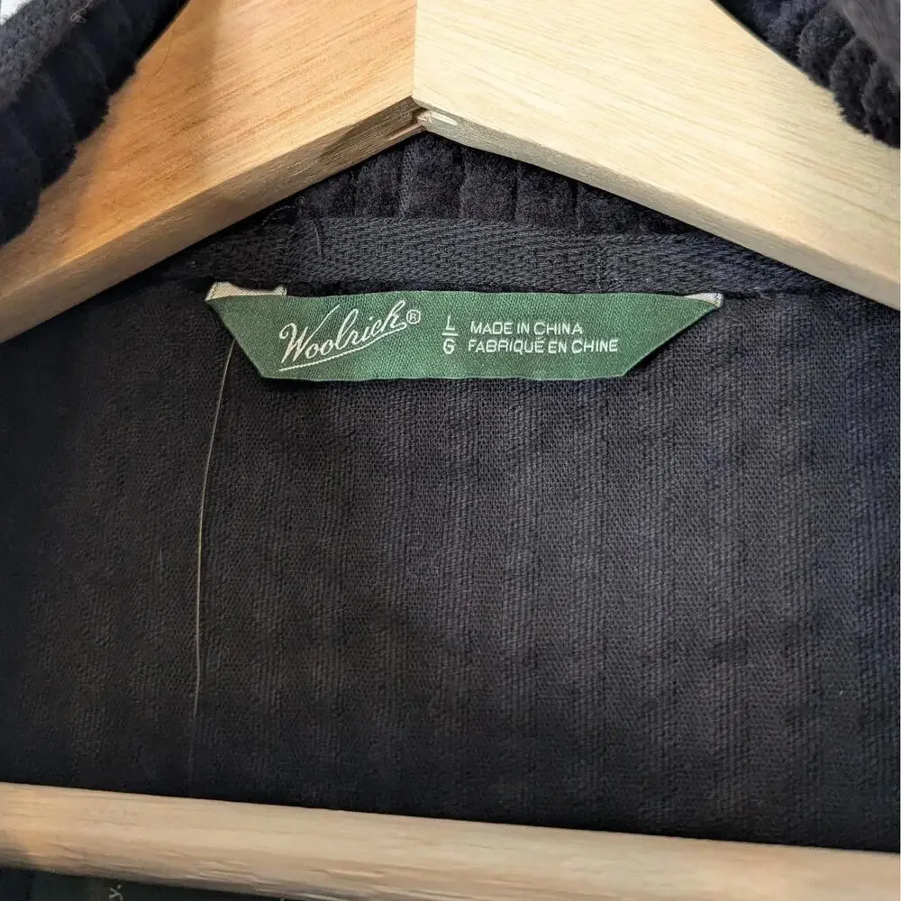 NWT Woolrich Kinsdale 100% cotton corduroy zip front vest